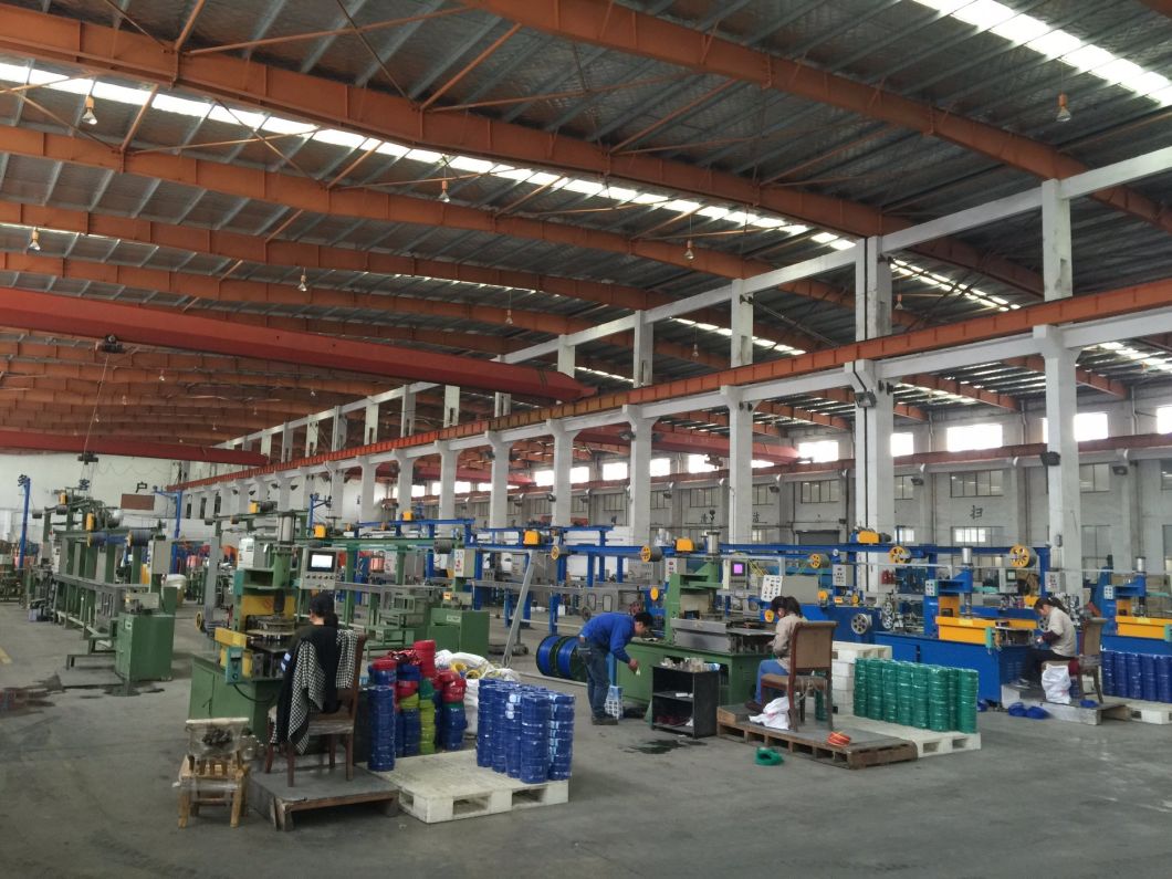 PVC, PP, PE, PTFE, TPU Plastic Material Extrusion Cable Wire Bunching Twisting Rewinding Winding Coiling Machine