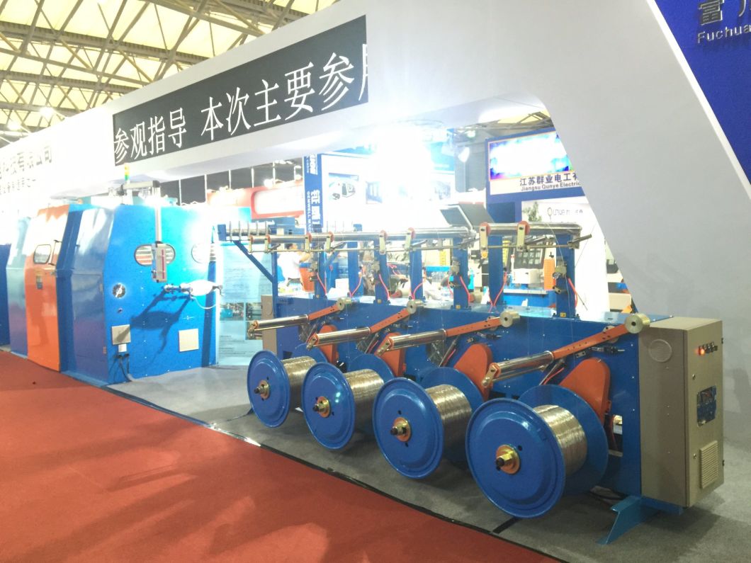 0.05-2.14mm Electrical Copper Cable Wire Stranding Winding Bunching Buncher Twisting Machine