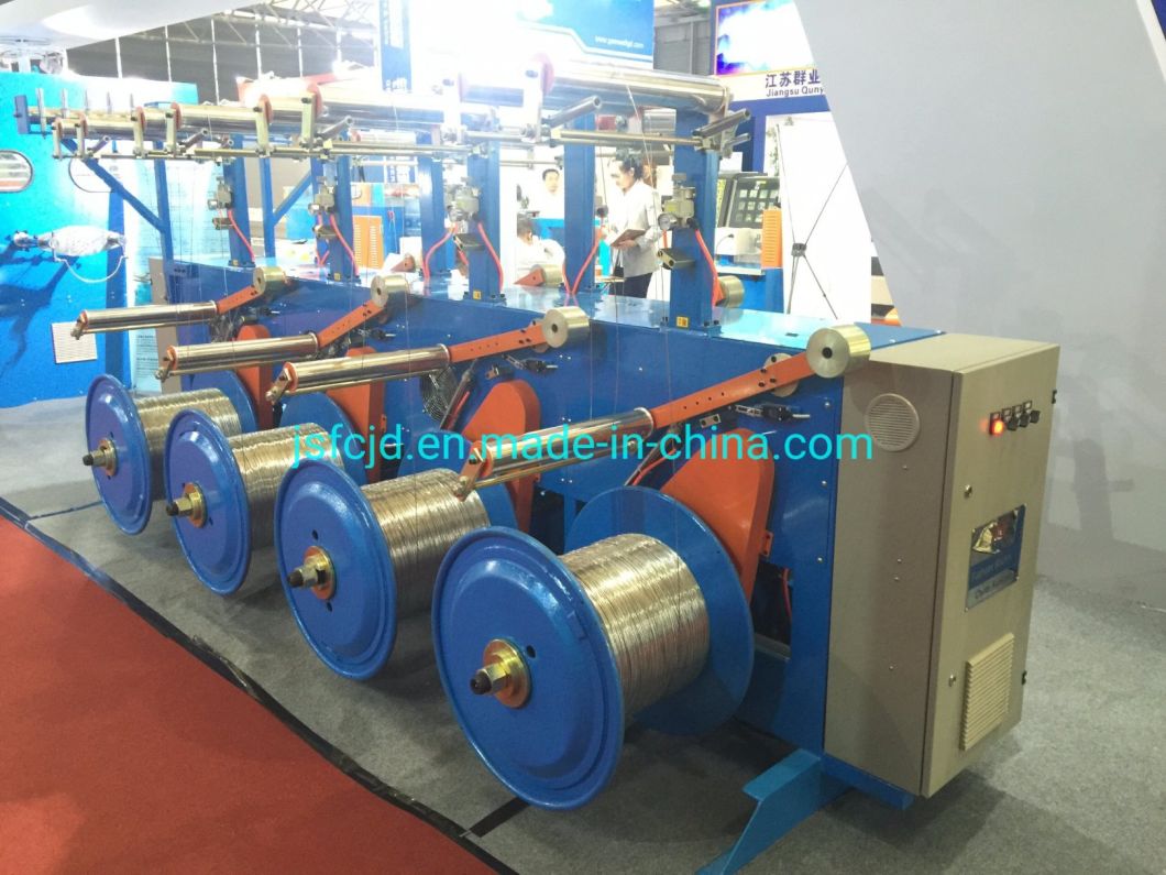 0.05-2.52mm Tinned Copper Wire Twisting Enamelling Making Buncher Stranding Machine Machinery