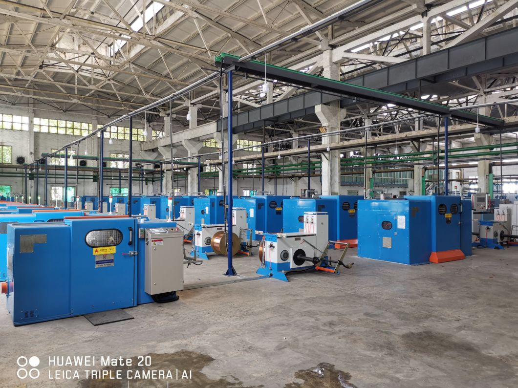 Electrical Cable Copper Wire Making Winding Twisting Extrusion Bunching Machine