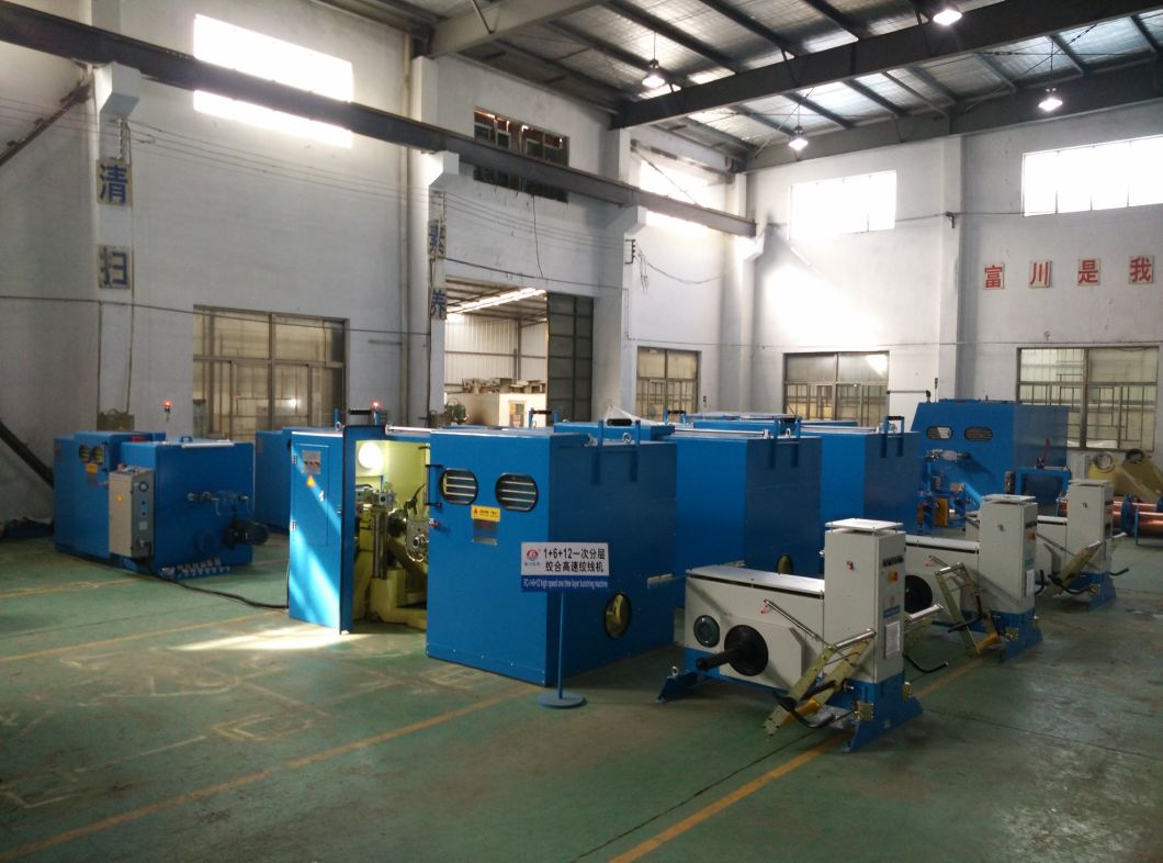 Bare Cable Copper Wire 0.03-2.52mm Buncher Bunching Twisting Enamelling Making Machine