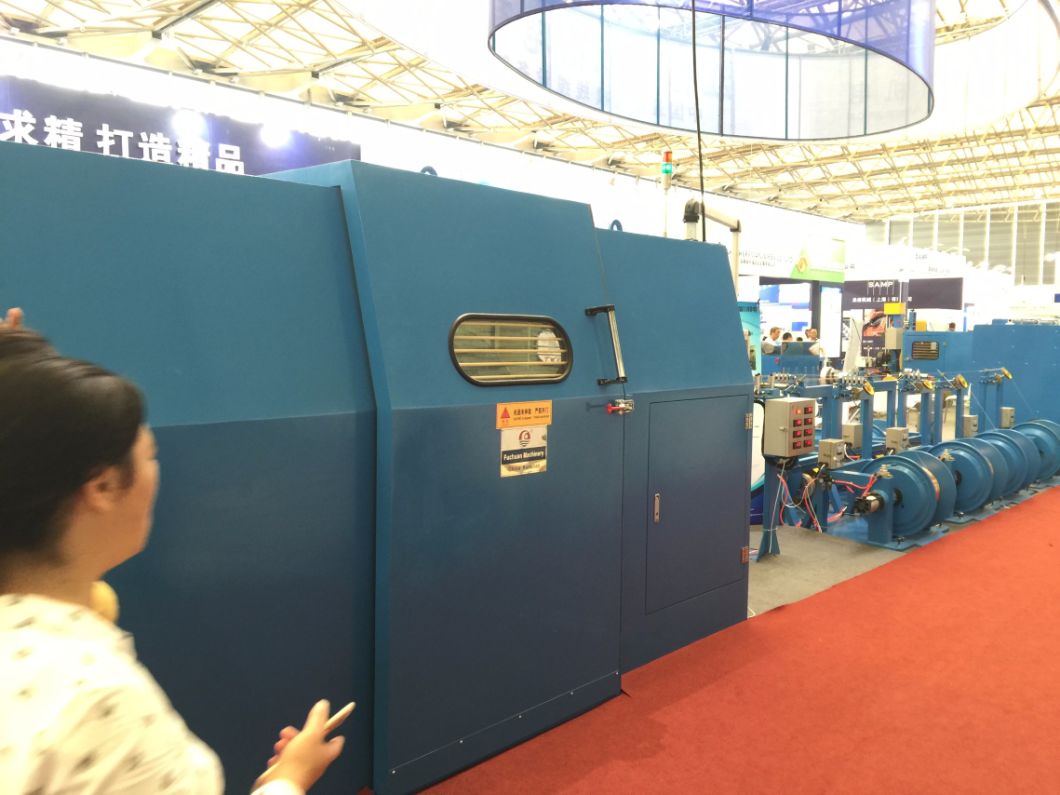 Cable Bare Copper Wire Twisting Stranding Bunching Twist Cable Extrusion Extruder Electrical Machinery Drawing Machine