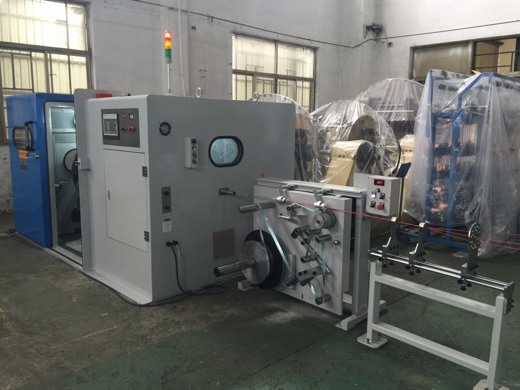 0.38-1.7mm Bare Copper Wire High Speed Twisting Machine and Double Twister Machine