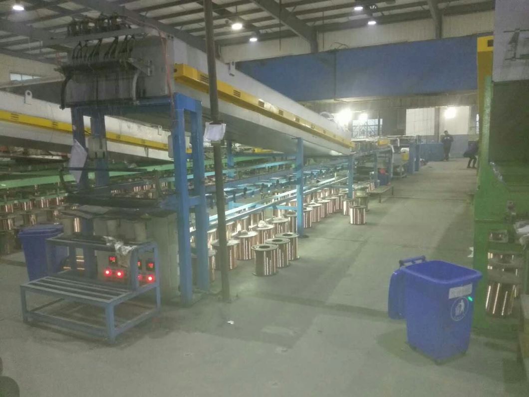 0.03-0.64mm Copper Wire Annealing Tinning Bunching Buncher Machine Machinery