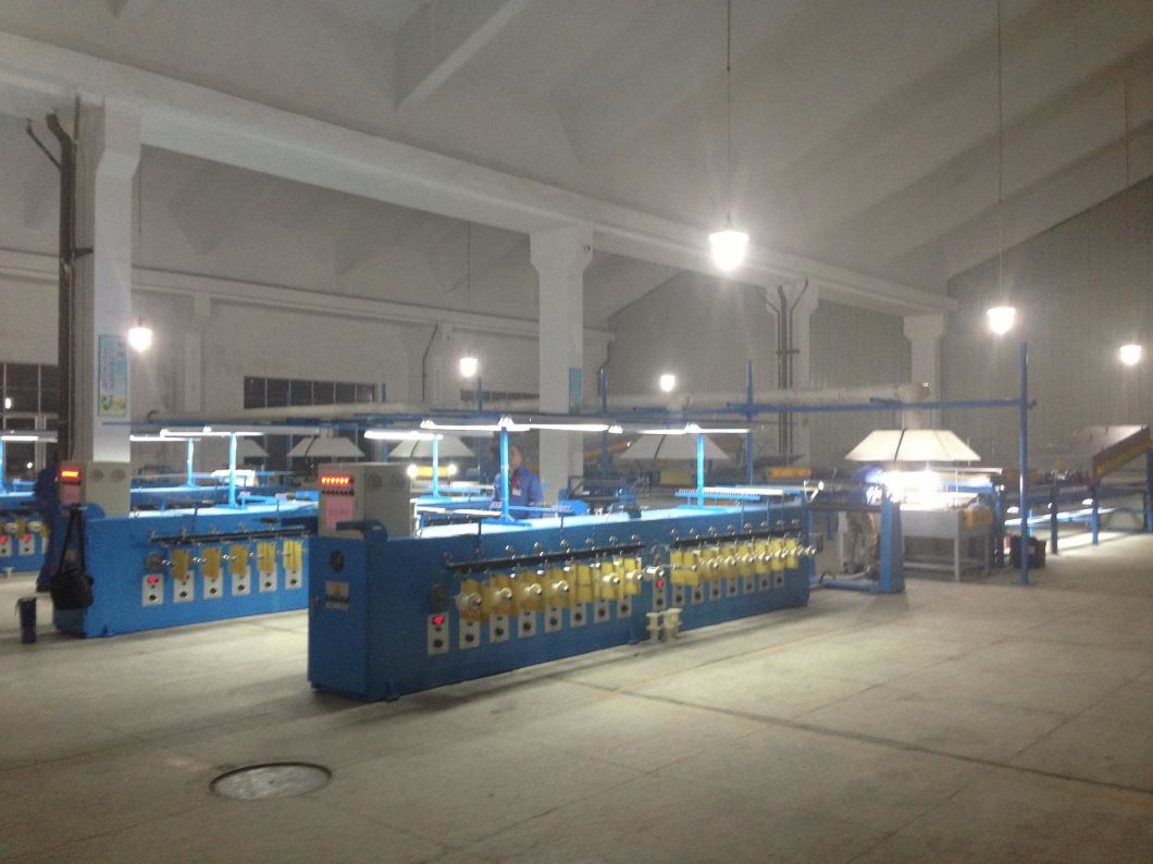 Copper Wire Electrical Cable Making Annealing Tinning Stranding Bunching Drawing Machine