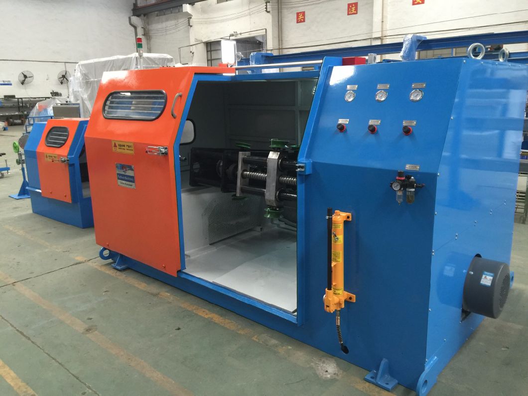 1.0-2.52mm Cable Copper Wire Conductor Making Twisting Bunching Stranding Extrusion Machine