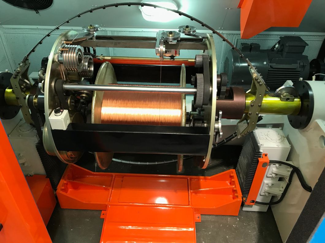 High Capacity Copper Wire, Tinned Wire, Twisting, Stranding, Bunching Machine