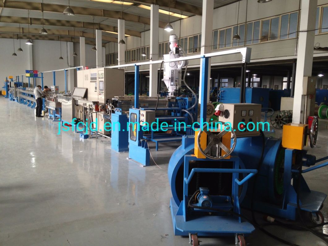 Electrical Cable Copper Wire0.05-2.52mm Making Machine, Extruder Winding Stranding Bunching Coiling Extrusion Machine