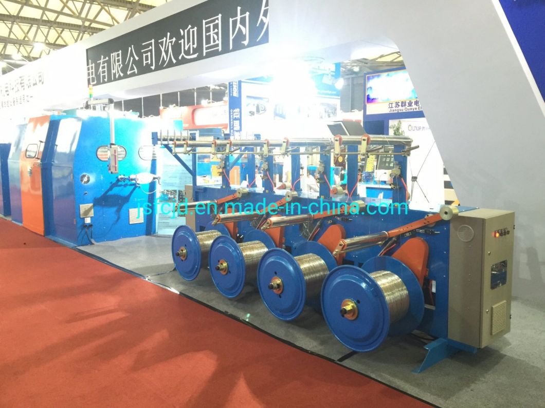 0.05-2.52mm Tinned Copper Wire Twisting Enamelling Making Buncher Stranding Machine Machinery