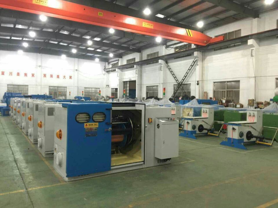 0.04-2.52mm Electrical Cable Copper Wire Making Winding Double Twisting Buncher Bunching Machine