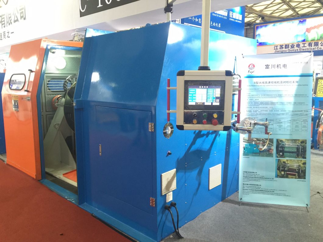 0.05-2.14mm Bare Copper Conductor Wire Making Cable Core Wire Twisting Bunching Bunchers Machine