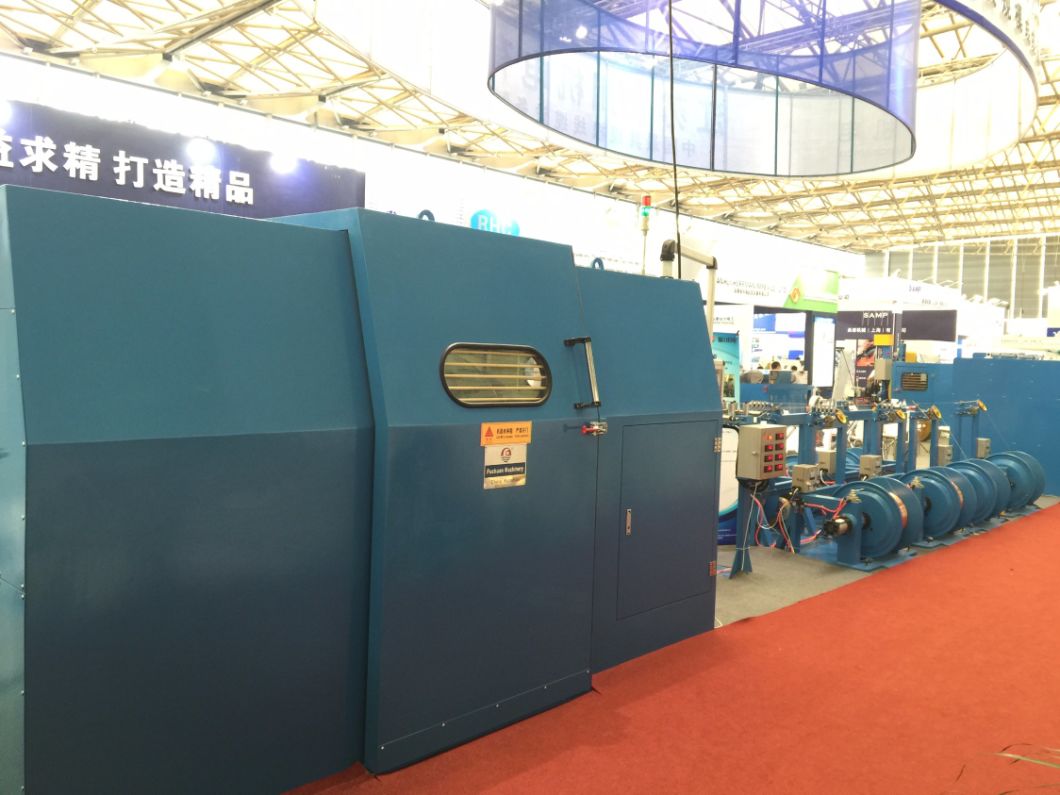 Cable Bare Copper Wire Twisting Stranding Bunching Twist Cable Extrusion Extruder Electrical Machinery Drawing Machine