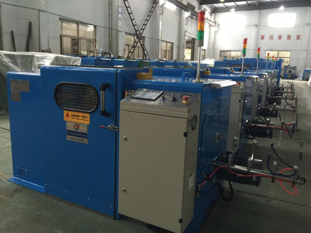 0.03-2.52mm Core Cable Copper Wire Tinned CCA Wire Winding Twisting Bunching Enamelling Machine