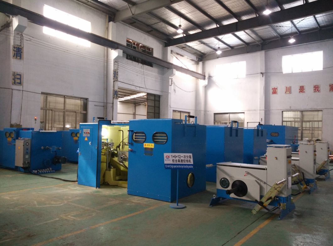 Electrical Copper Cable Core Wire Winding Twisting Bunching Extrusion Machine