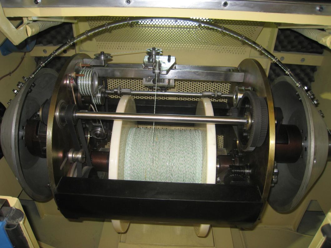 Bare Copper Wire 0.03-0.52mm Twisting Double Twister Wire Making Bunching Machine
