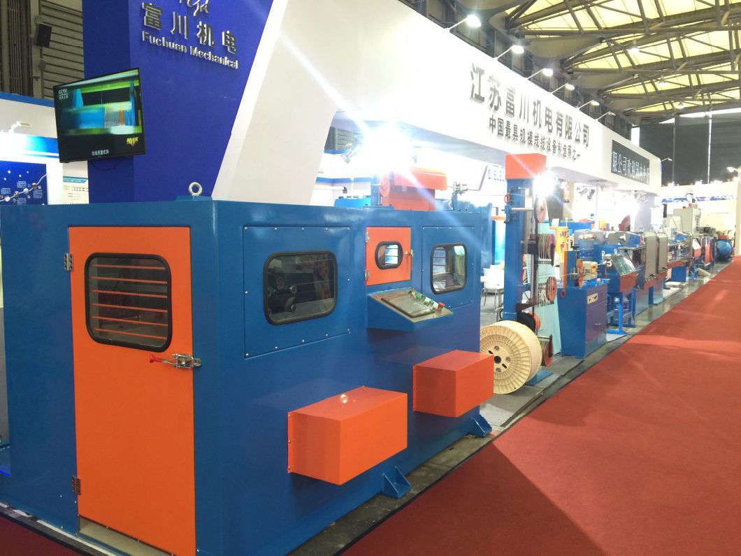 Electrical Core Cable Copper Wire Winding Extrude Extrusion Bunching Twisting Copper Wire Drawing Buncher 630 Machine