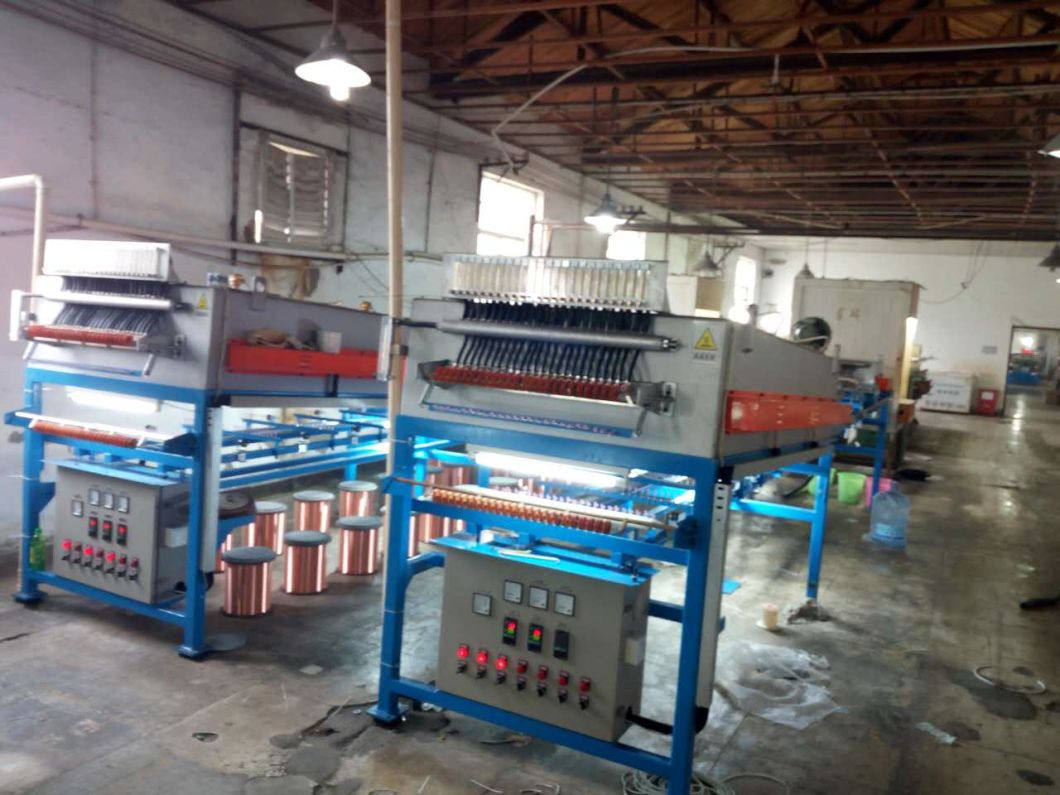 0.03-0.64mm Copper Alloy Wire Annealing Tinning Bunching Buncher Stranding Coiling Machine
