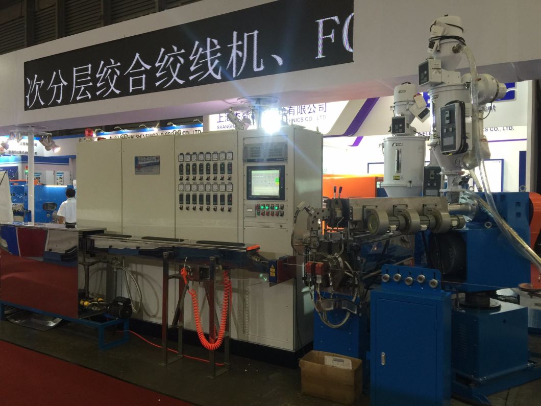 1.0-16.0mm Plastic Cable Wire, Electrical PVC Extrusion Winding Extruder Bunching Buncher Coiling Machine