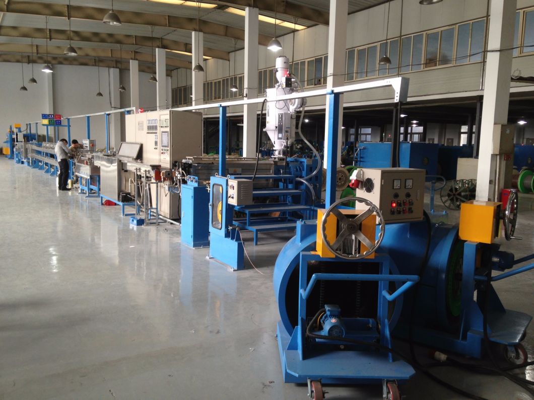 PVC PP PE Core Wire Insulated Coated Cable Making Extruder Extrusion Machine High Quality Fuchuan China Best Price Machine