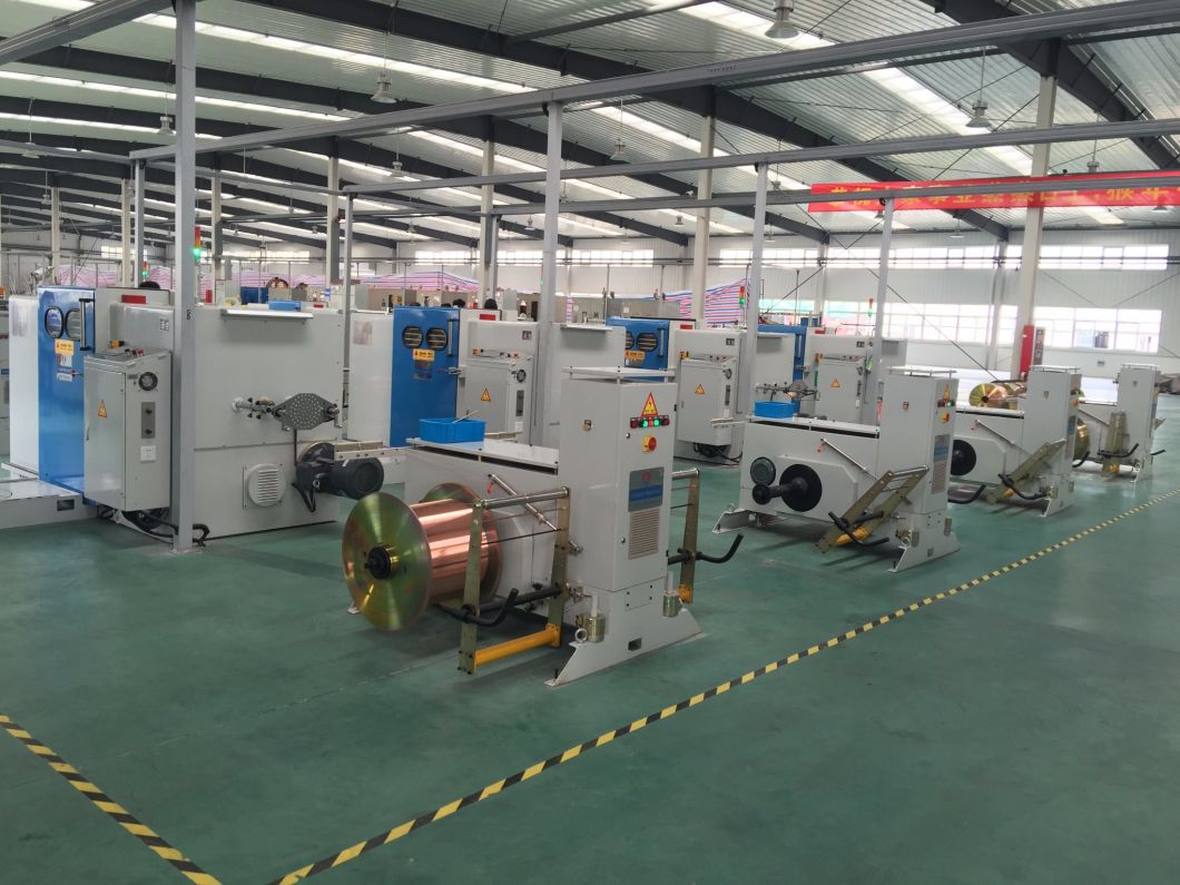 Copper Conductor 0.05-2.52mm Wire and Cable Making Bunching Winding Stranding Twisting Machine