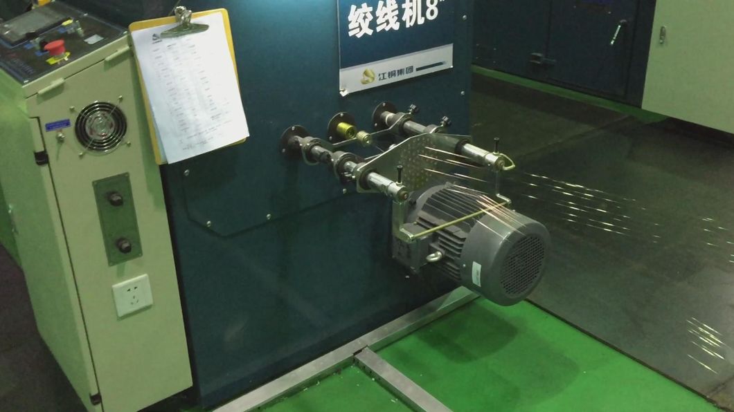 Ultra Fine Automobile Copper Wire Winding Cutting Extrusion Twisting Bunching Rewinding Coiling Machine