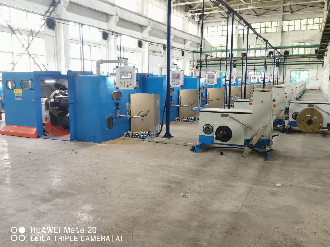 650p Double Twister Twist Copper Wire Bunching Machine Stranding Winding Making Machine