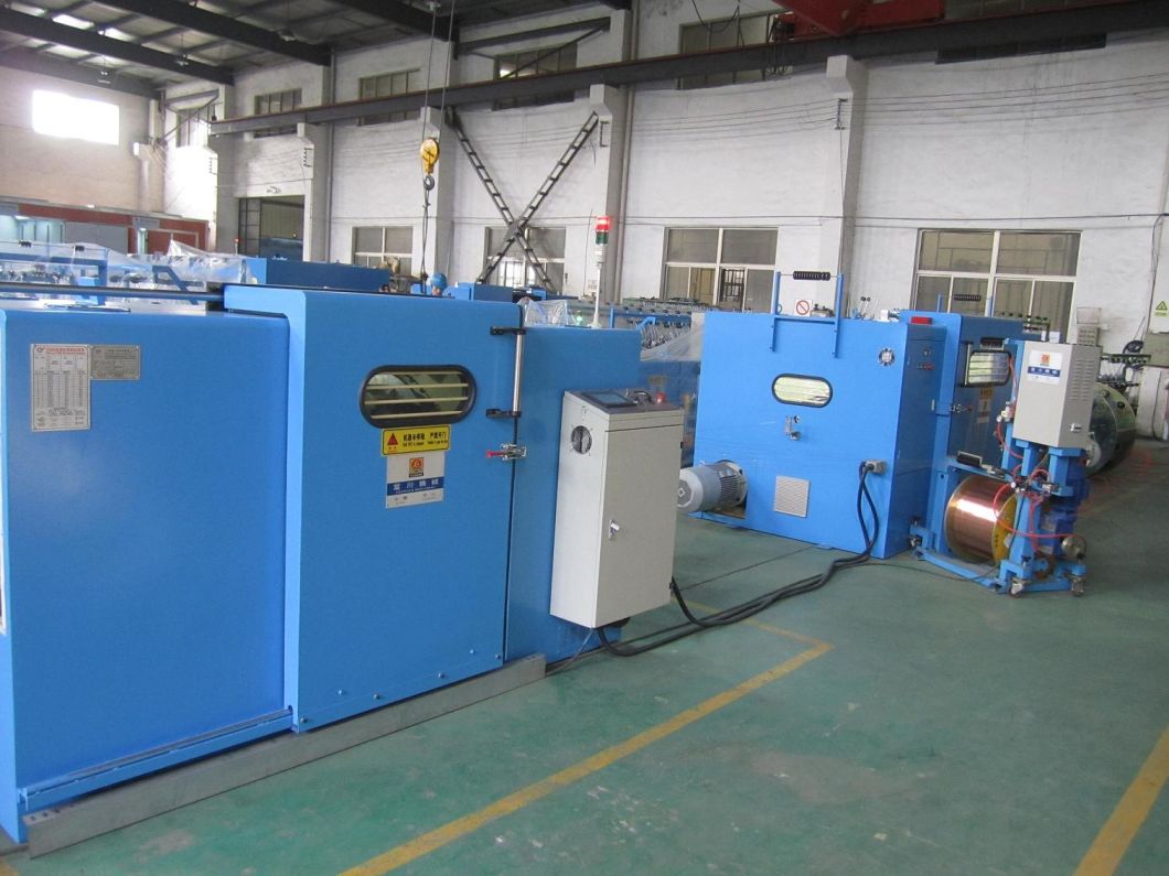 Bare Cable Copper Wire 0.03-2.52mm Buncher Bunching Twisting Enamelling Making Machine