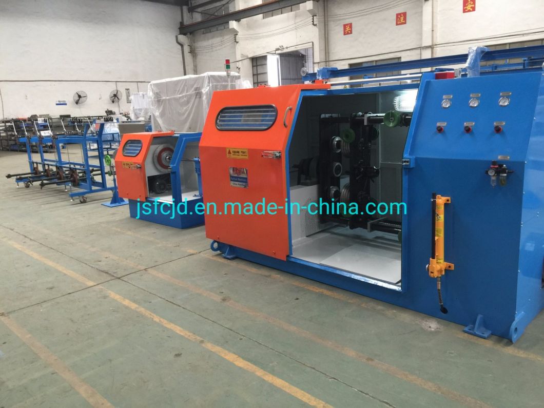 1.0-4.0mm Cable Copper Wire Single Twist Double Twist Stranding Bunching Bunchers Extrude Wire Making Machine