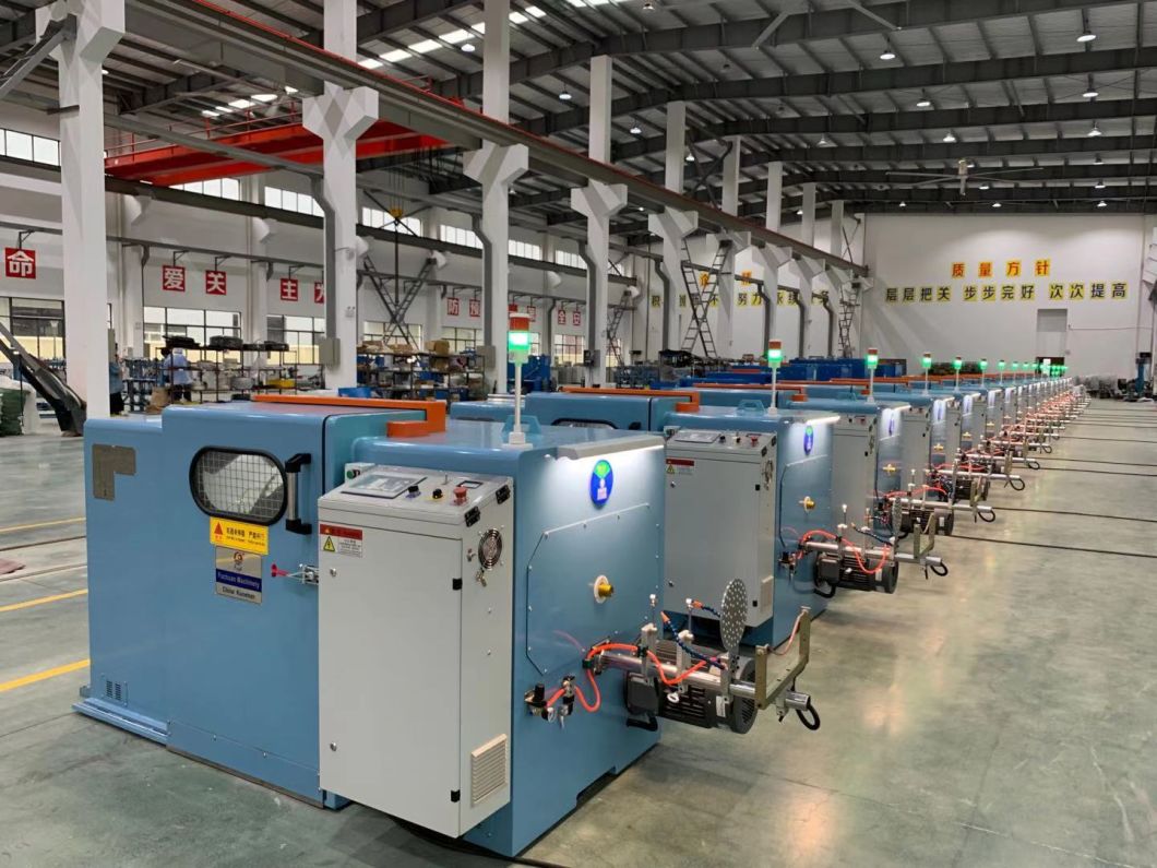 Copper Core Wire0.03-0.30mm Cable Making Twisting Enamelling Double Twister Machine