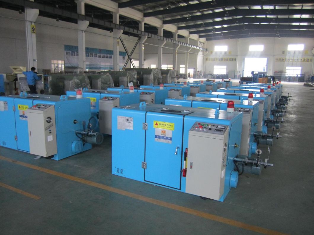 Electrical Cable Copper Wire Winding Cutting Extrusion Bunching Buncher Twisting Winding Machine