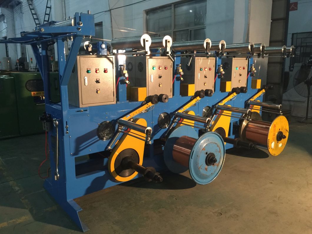Copper Conductor 0.05-2.52mm Wire and Cable Making Bunching Winding Stranding Twisting Machine