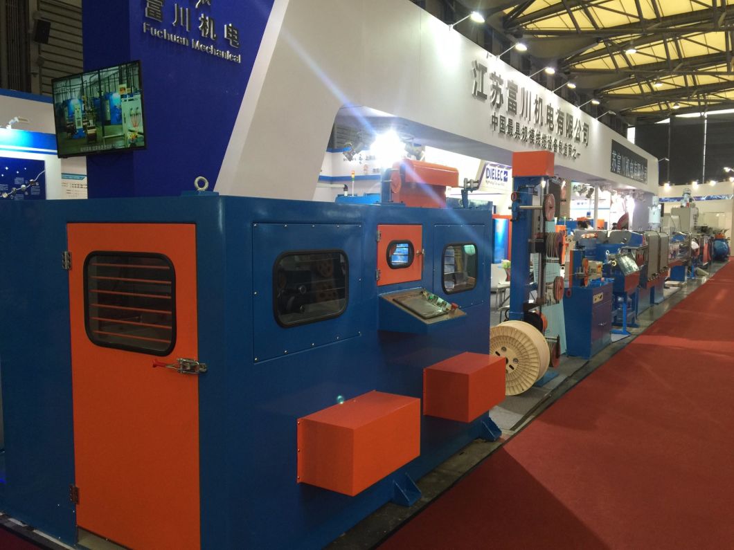 Electrical Core Cable Copper Wire Winding Extrude Extrusion Bunching Twisting Copper Wire Drawing Buncher 630 Machine