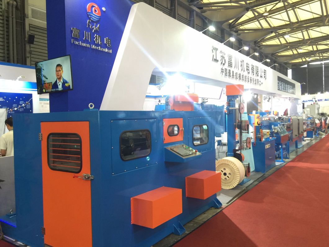 Electrical Core Cable Copper Wire Winding Extrude Extrusion Bunching Twisting Copper Wire Drawing Buncher 630 Machine