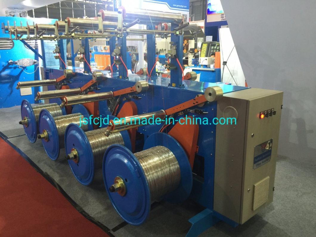 0.05-2.52mm Tinned Copper Wire Twisting Enamelling Making Buncher Stranding Machine Machinery