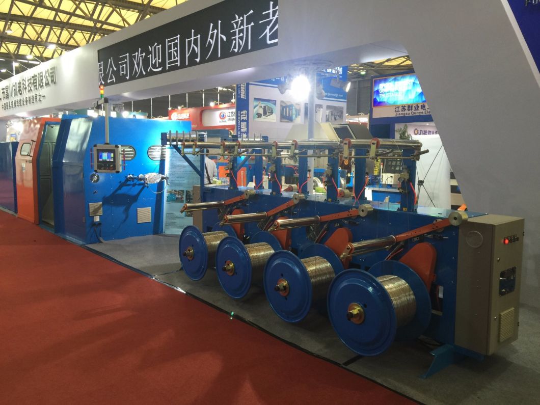 0.05-2.14mm Electrical Copper Cable Wire Stranding Winding Bunching Buncher Twisting Machine