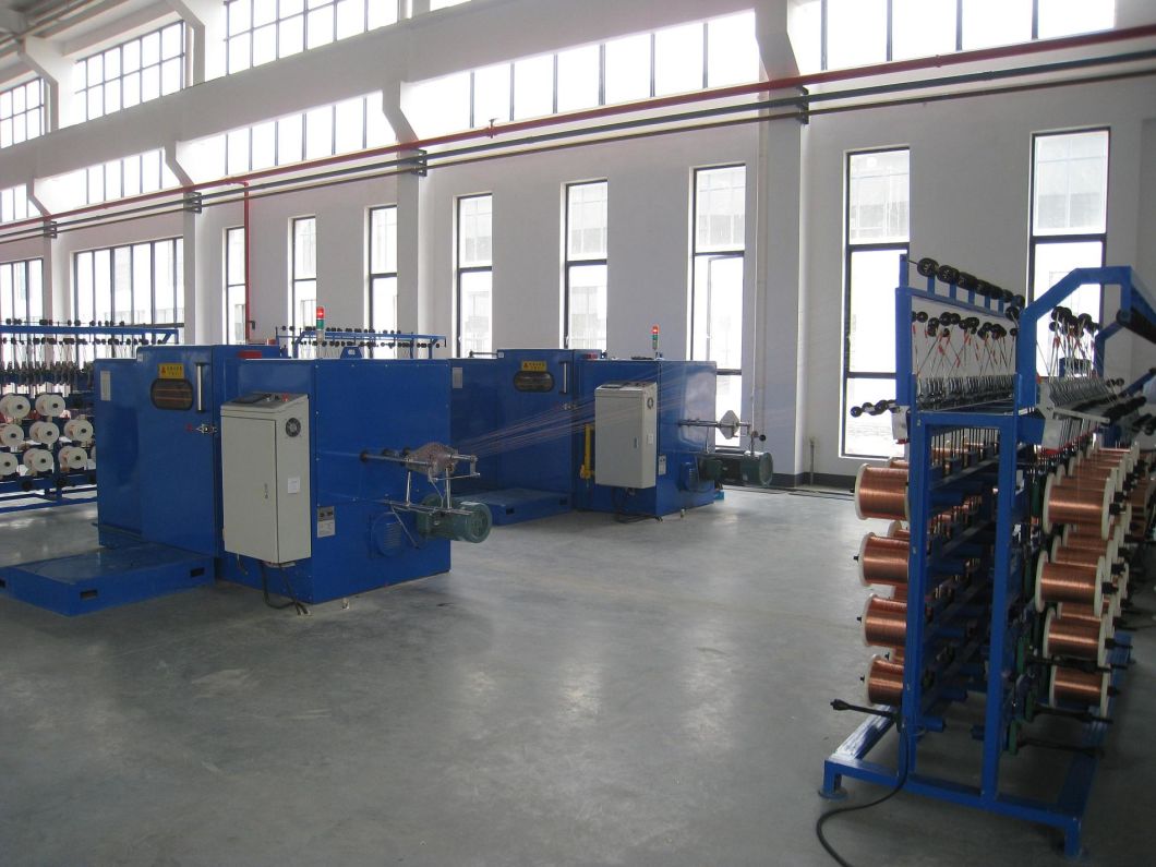 Electrical Copper Wire0.03-0.64mm Winding Making Bunching Twisting Extrusion Machine