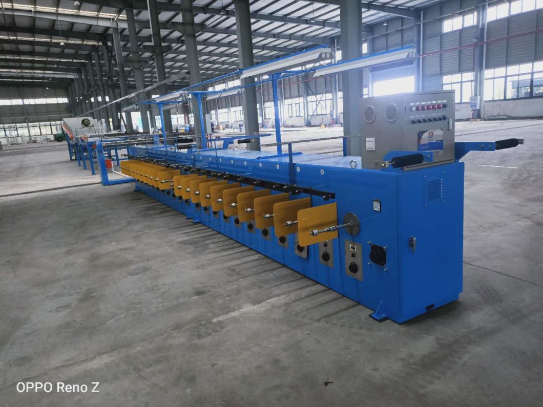 0.05-2.52mm Copper Alloy Steel Wire Annealing Tinning Stranding Buncher Extrusion Bunching Drawing Twisting Machine