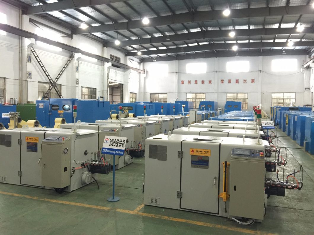 Bare Copper Wire, Tinned Cable Wire Plastic Winding Cutting Extrusion Twisting Bunching Coiling Winding Rewinding Machine