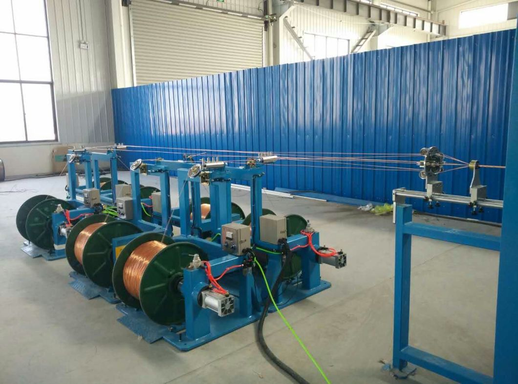 BV, Rvv, Bare Copper Wire, Alloy Aluminum Wire Double Twisting Bunching Stranding Extrusion Machine