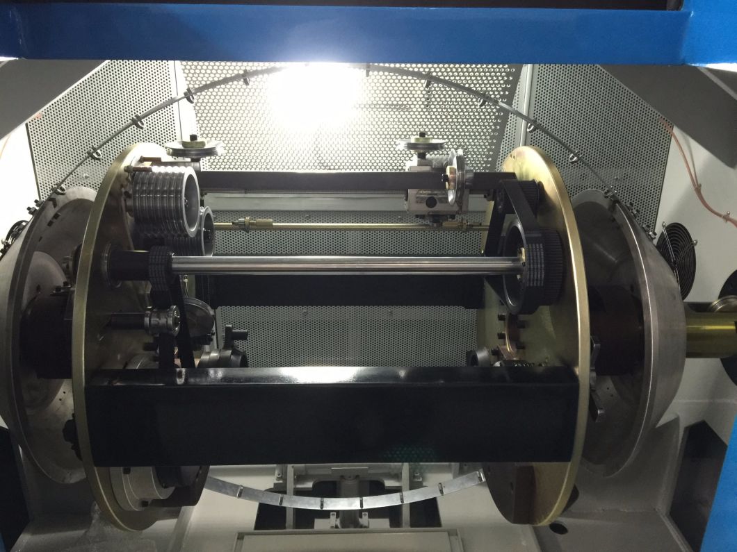 Touchscreen Control PLC Pitch 650p High Speed Buncher Machine Bunching Winding Stranding Drawing Machine for Copper Wire 0.15-1.04mm
