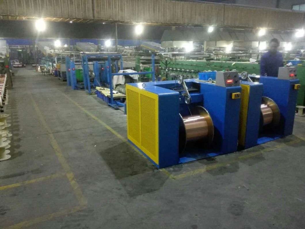 0.03-0.64mm Copper Wire Annealing Tinning Bunching Buncher Machine Machinery