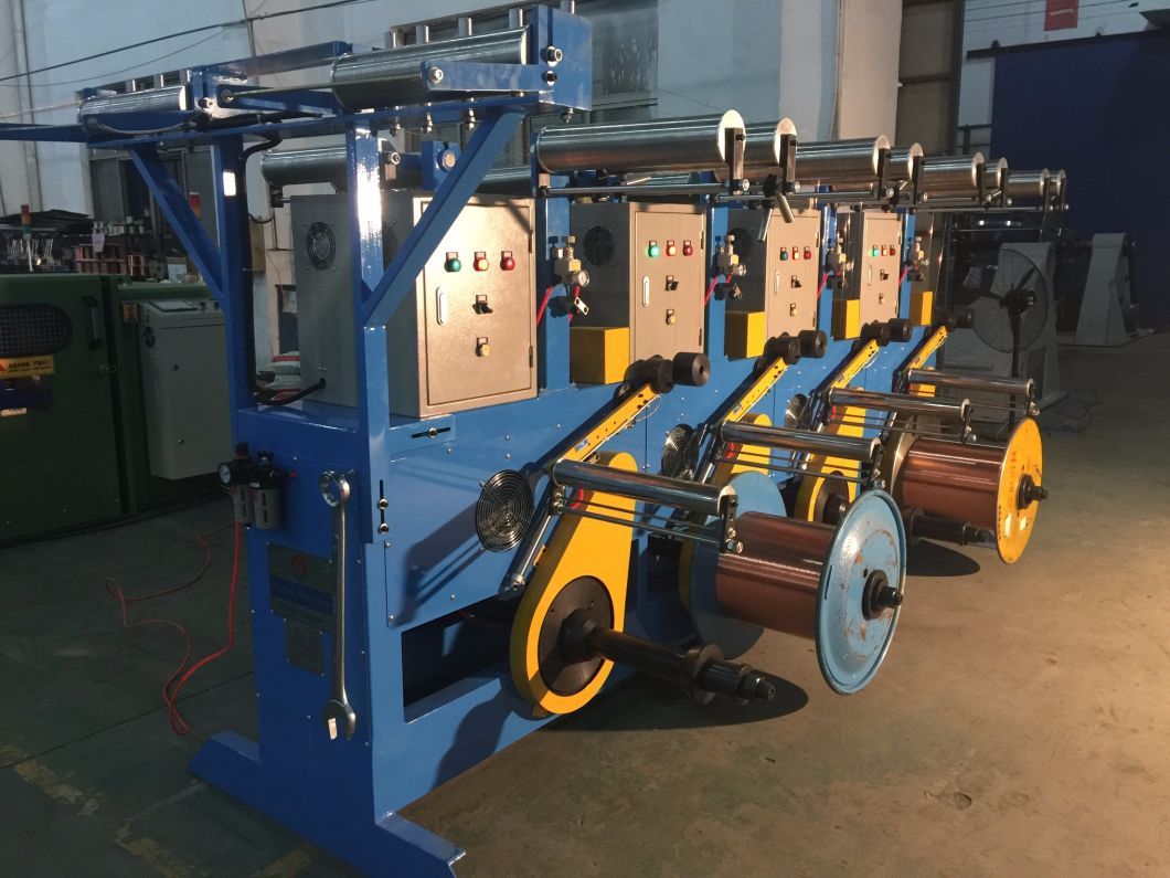 Copper Conductor 0.05-2.52mm Wire and Cable Making Bunching Winding Stranding Twisting Machine