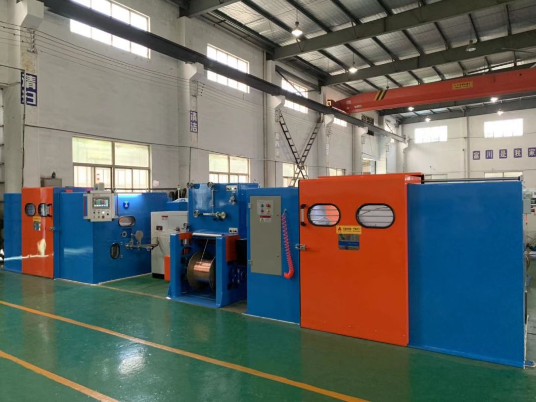 0.04-2.53mm Electrical Copper Cable Wires Twisting Winding Bunching Extrusion Twist Bunchers Machine