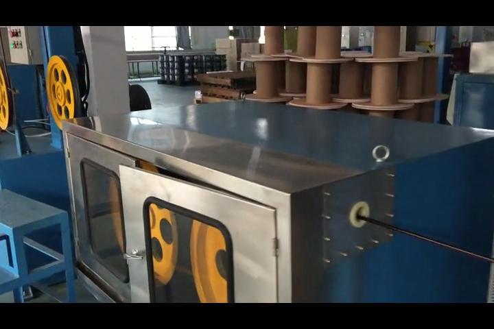 1.0-16mm Electrical Copper Cable Wire Extruder Machinery Extrusion Wire Making Winding Bunching Twist Bunchers Machine