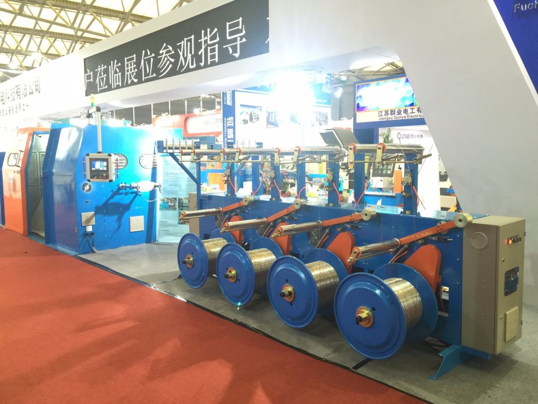 0.05-2.14mm Electrical Copper Cable Wire Stranding Winding Bunching Buncher Twisting Machine