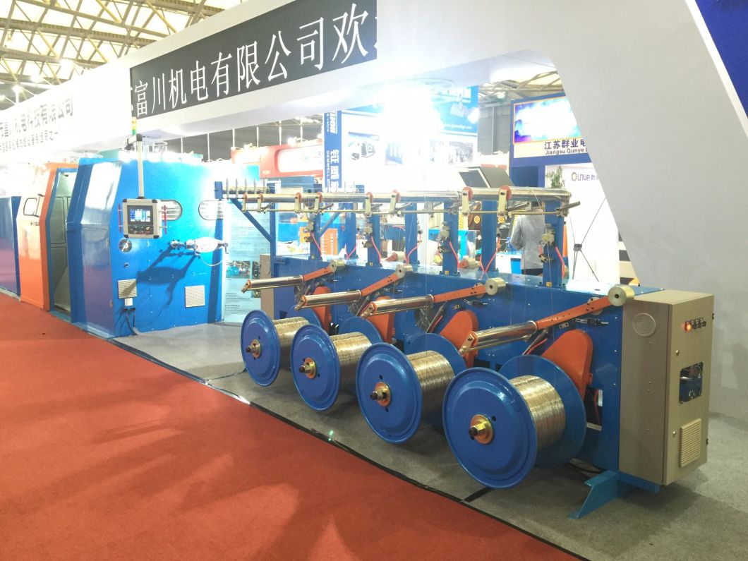 0.05-2.14mm Electrical Copper Cable Wire Stranding Winding Bunching Buncher Twisting Machine