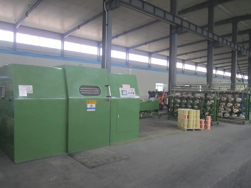 Electrical Cable Copper Wire 0.05-2.14mm Double Twist Bunchers Winding Twisting Making Machine