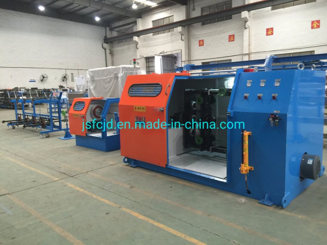 1.0-4.0mm Cable Copper Wire Single Twist Double Twist Stranding Bunching Bunchers Extrude Wire Making Machine