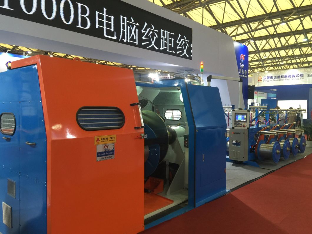 0.05-2.52mm Copper Conductor Wire and Cable Making Twisting Stranding Bunching Buncher Winding Coiling Machine