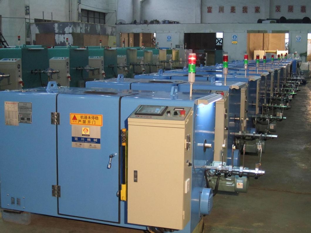 Bare Copper Wire, Tinned Cable Wire Plastic Winding Cutting Extrusion Twisting Bunching Coiling Winding Rewinding Machine